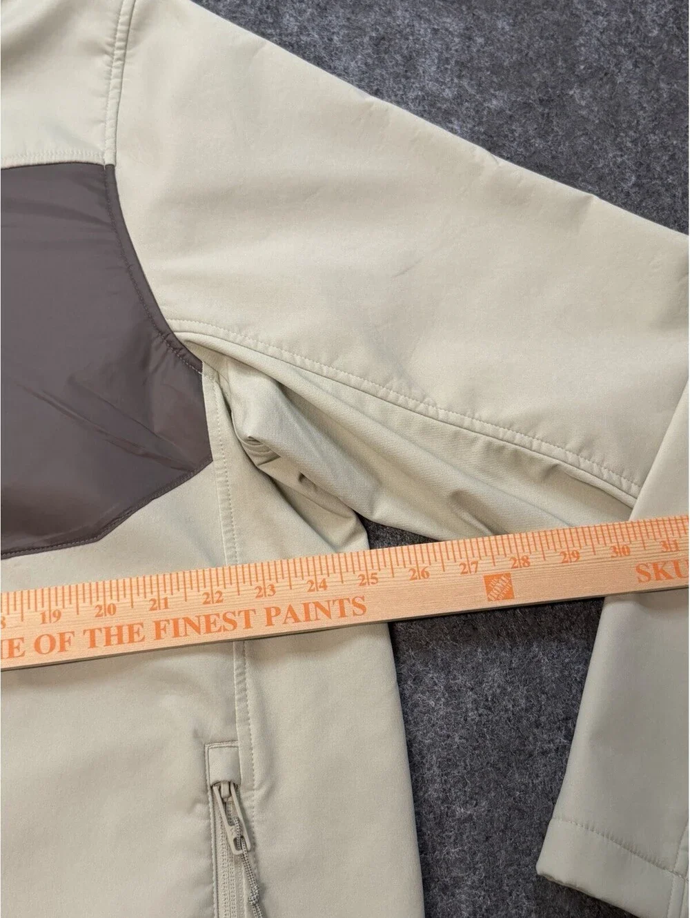 Under Armour ColdGear Infrared Softshell Jacket Men’s XXL Tan Full Zip Coat